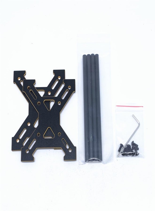 KingVal Metal Wheel Rim Tire Storage Rack RC Tool Kit Compatible with AXIAL SCX24 TRAXXAS TRX4M FCX24 1/24 1/18 1'' 1.1'' RC Crawler Car Tire Wheel (Black-Gold) - Image 5
